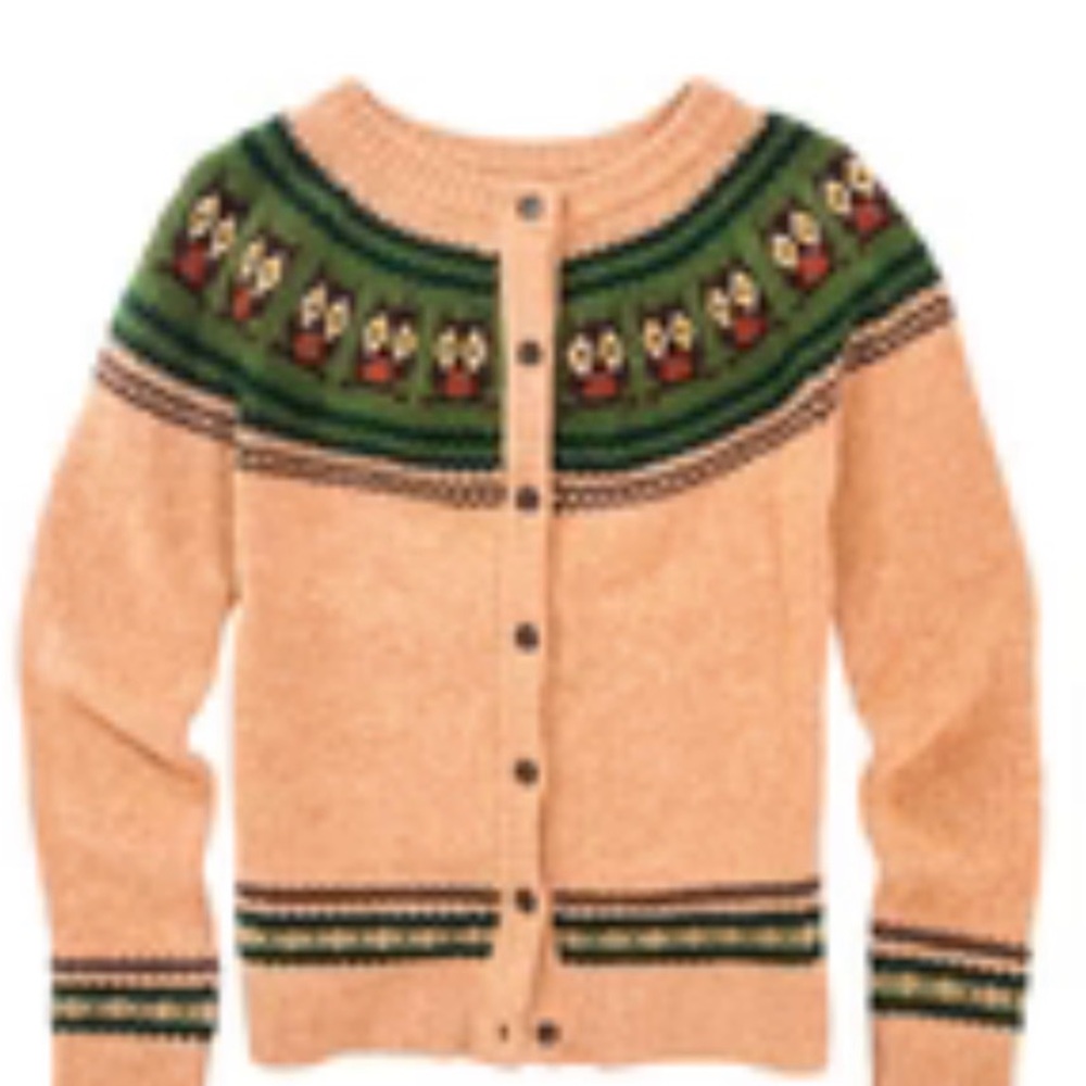 Kiel James Patrick Woodlands Owl Cardigan